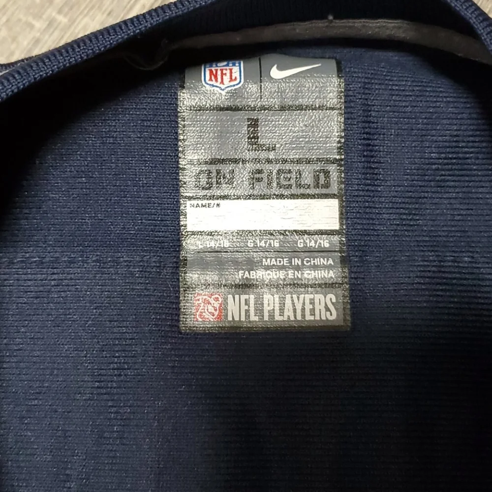 Nike New England Patriots Gronkowski #87 Jersey Kids Size L Navy NFL Youth